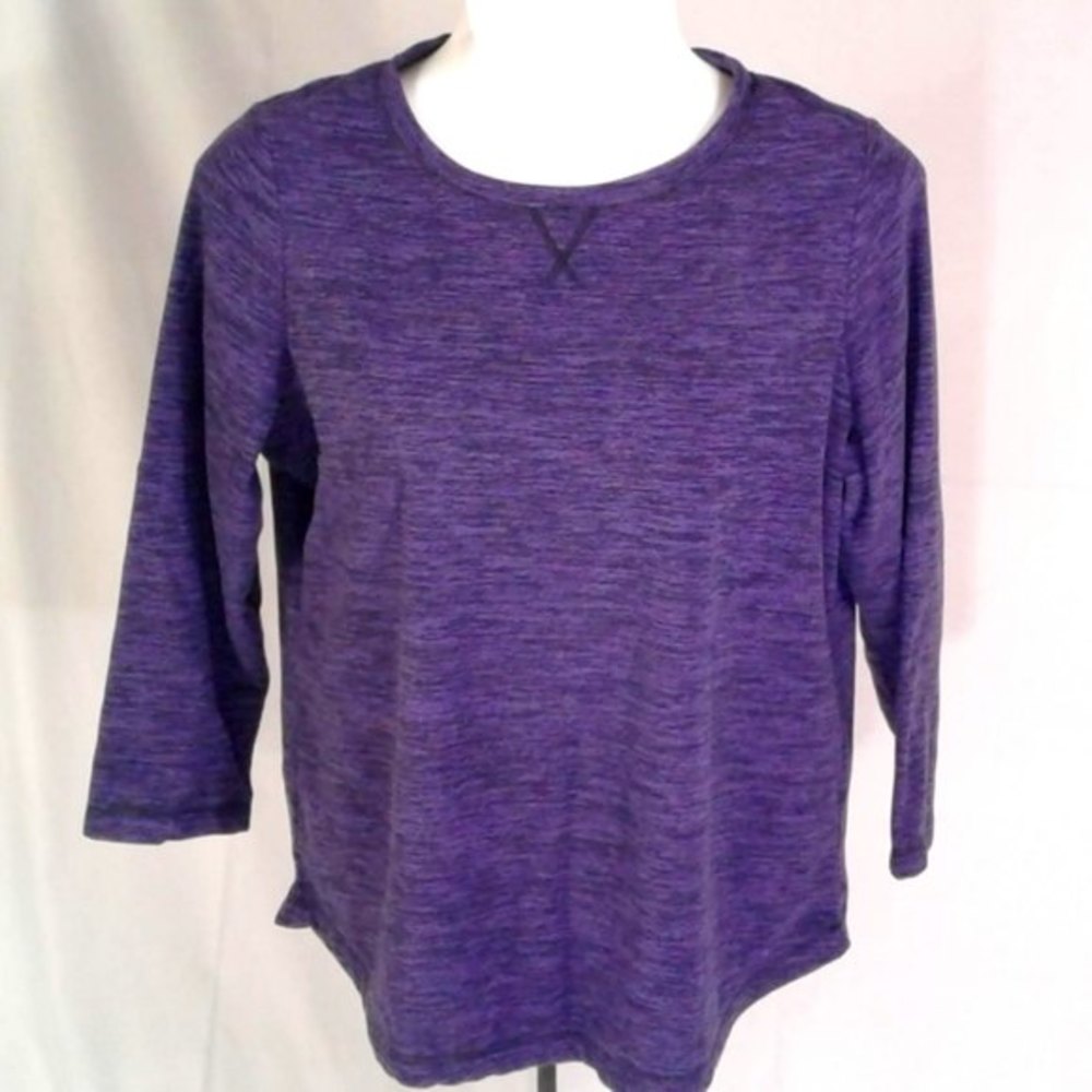 Karen Scott Long Sleeve Fleece